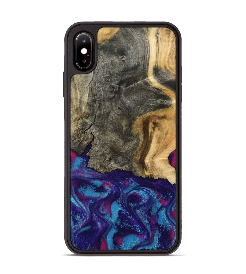 iPhone Xs Max Wood Phone Case - Turner (Purple, 795526)