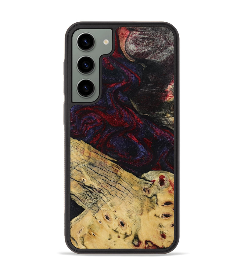 Galaxy S23 Plus Wood Phone Case - Shelbie (Red, 795531)