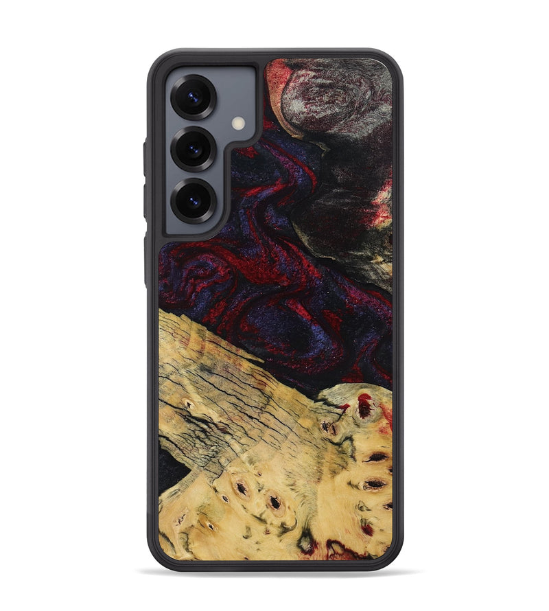 Galaxy S25 Plus Wood Phone Case - Shelbie (Red, 795531)