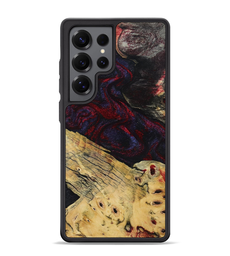 Galaxy S25 Ultra Wood Phone Case - Shelbie (Red, 795531)