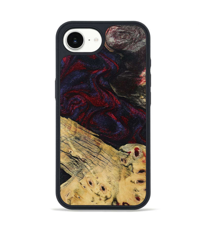 iPhone 16e Wood Phone Case - Shelbie (Red, 795531)