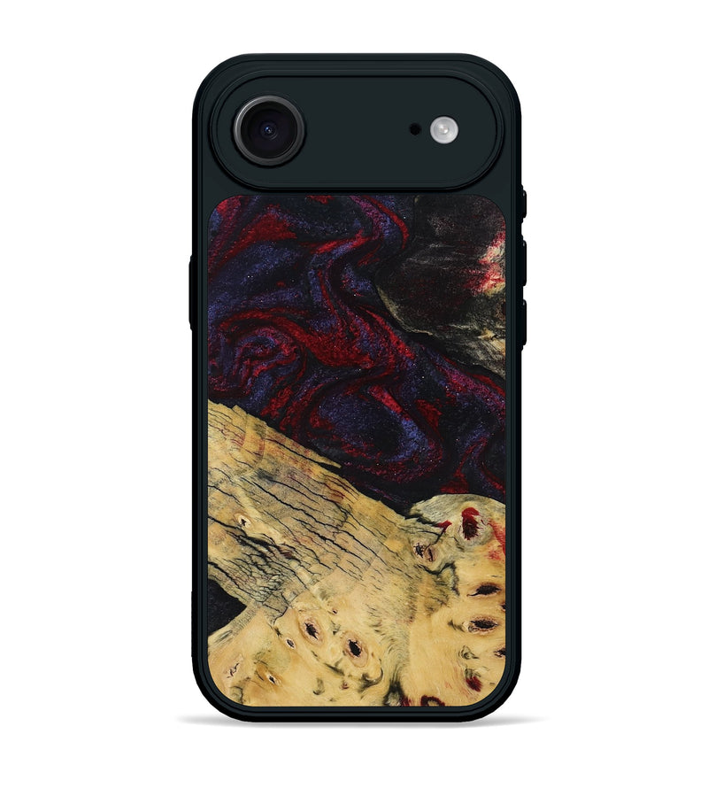 iPhone 17 Air Wood Phone Case - Shelbie (Red, 795531)