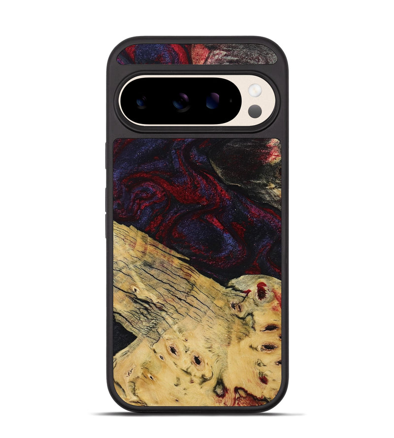 Pixel 10 Wood Phone Case - Shelbie (Red, 795531)