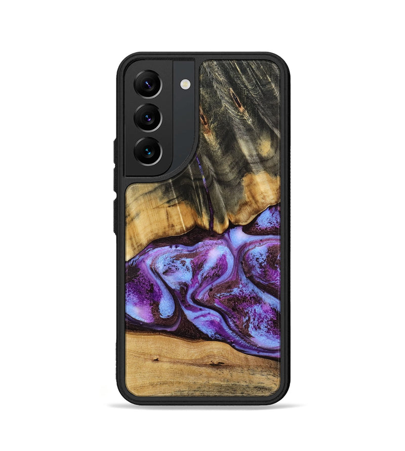 Galaxy S22 Wood Phone Case - Rowland (Purple, 795535)