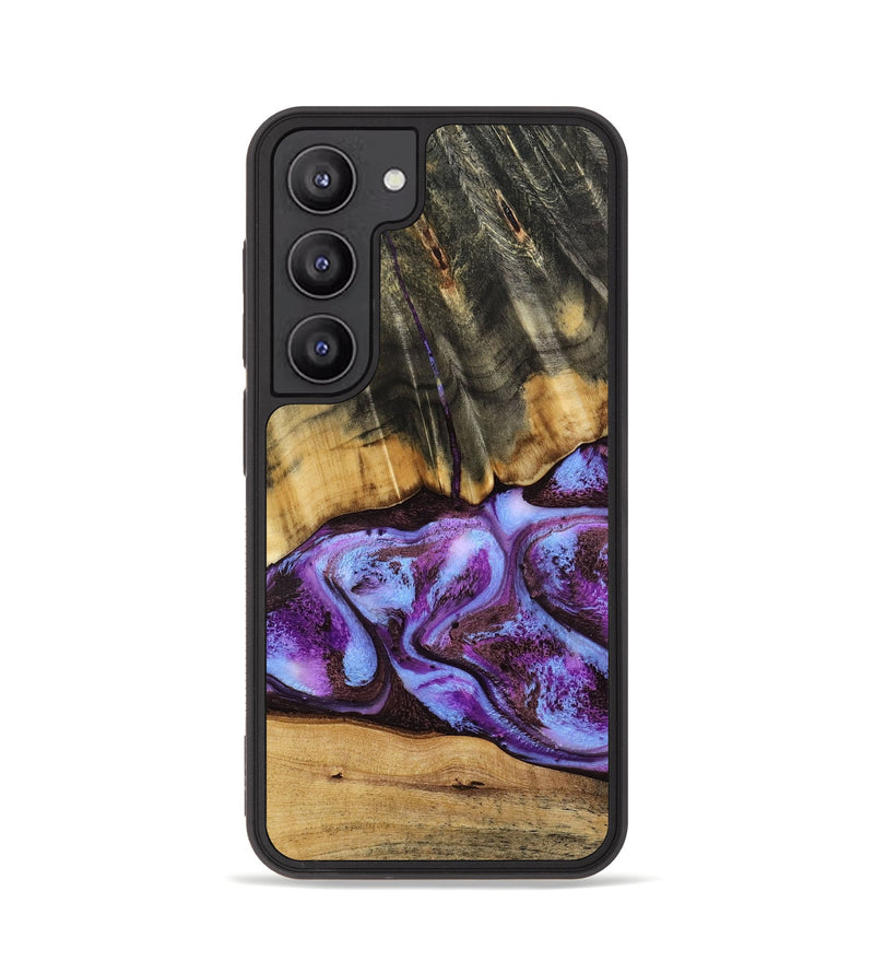 Galaxy S23 Wood Phone Case - Rowland (Purple, 795535)