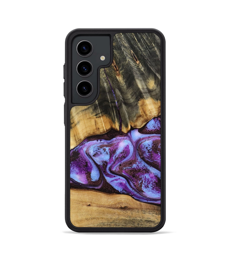 Galaxy S24 Wood Phone Case - Rowland (Purple, 795535)