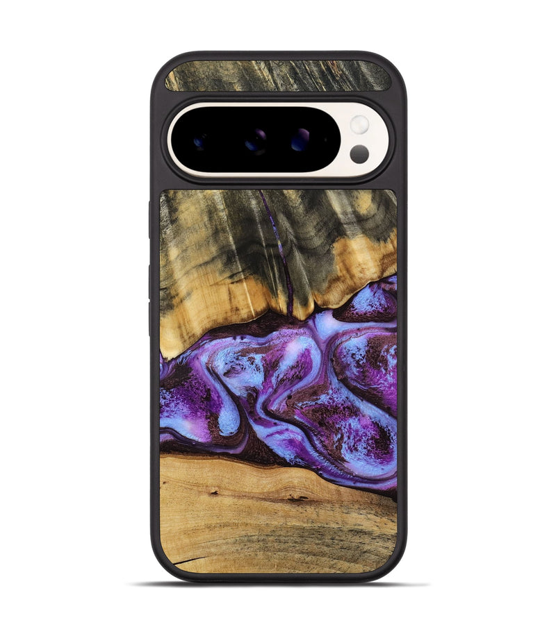 Pixel 9 Pro Wood Phone Case - Rowland (Purple, 795535)
