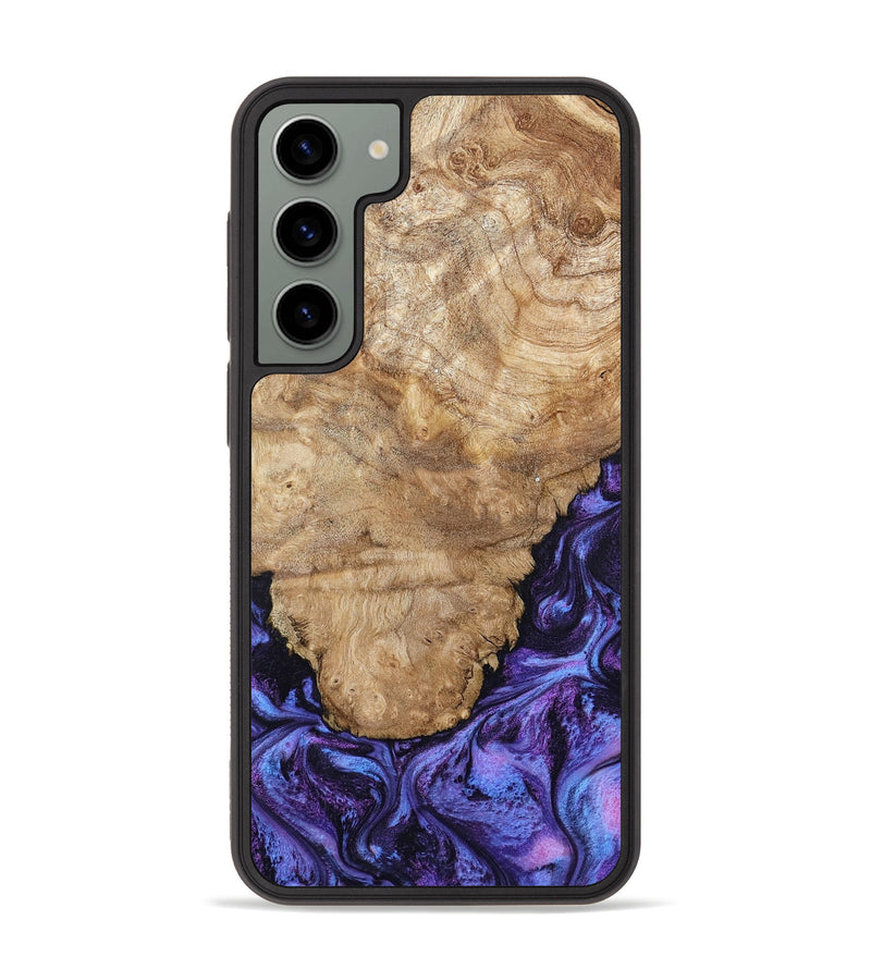 Galaxy S23 Plus Wood Phone Case - Ottis (Purple, 795538)