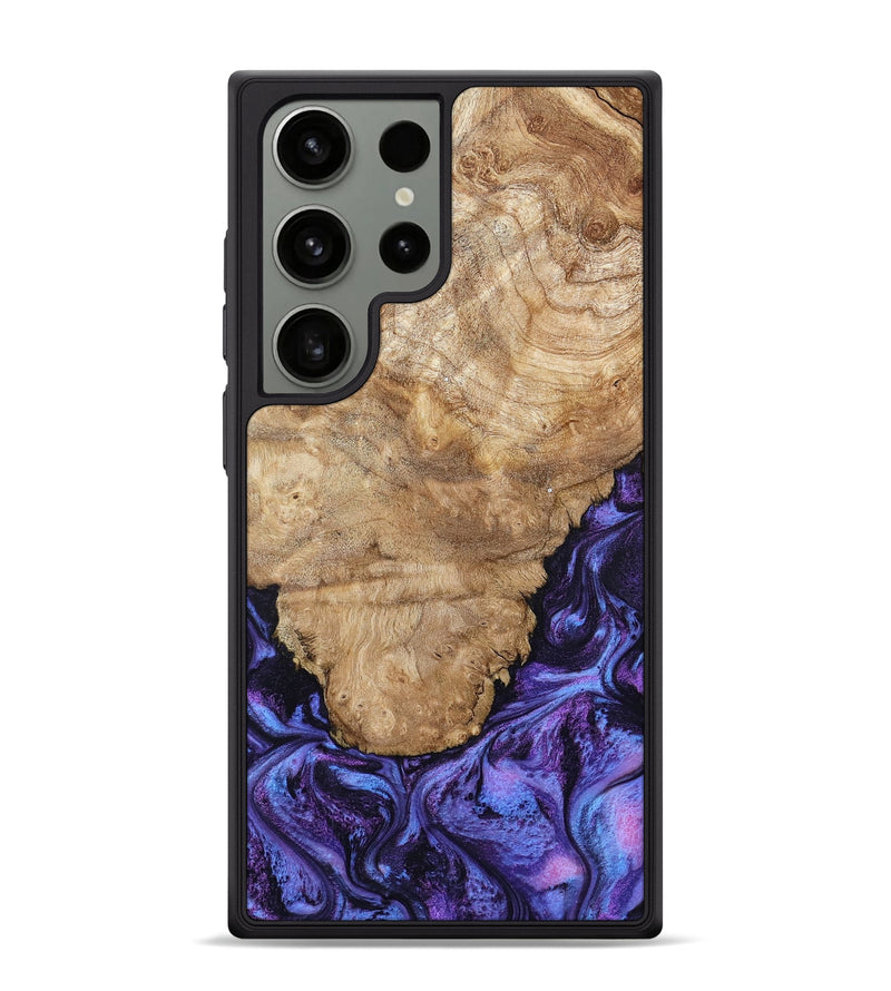 Galaxy S24 Ultra Wood Phone Case - Ottis (Purple, 795538)