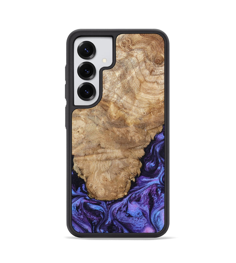 Galaxy S25 Wood Phone Case - Ottis (Purple, 795538)