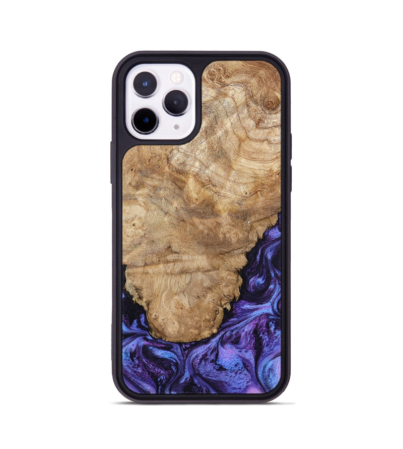 iPhone 11 Pro Wood Phone Case - Ottis (Purple, 795538)