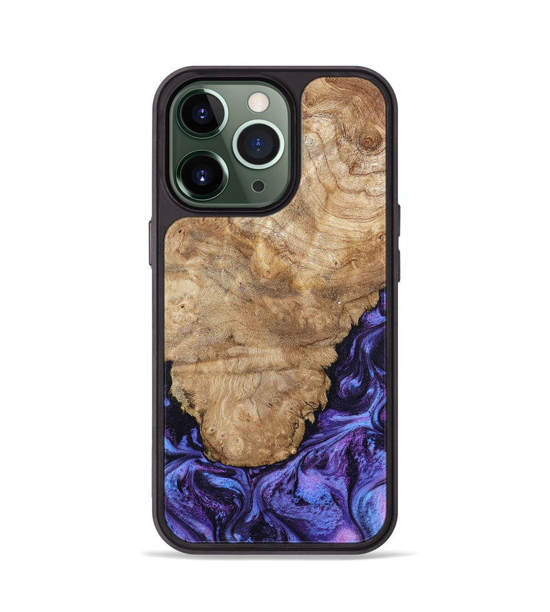 iPhone 13 Pro Wood Phone Case - Ottis (Purple, 795538)