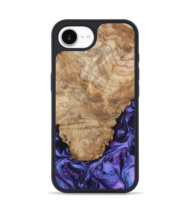 iPhone 16e Wood Phone Case - Ottis (Purple, 795538)