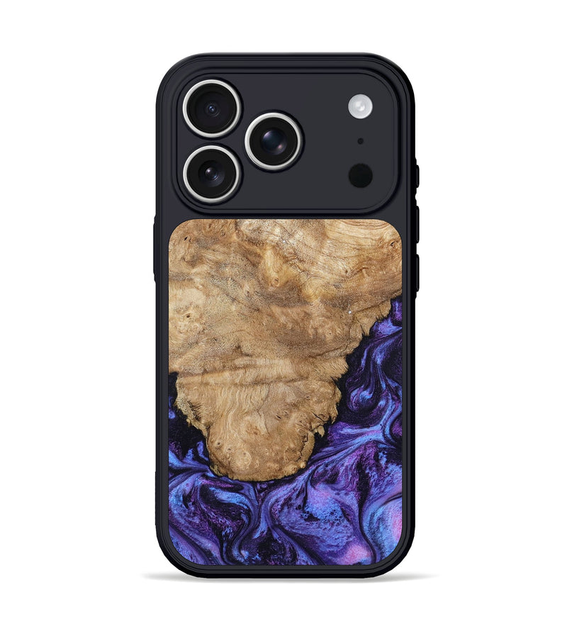 iPhone 17 Pro Wood Phone Case - Ottis (Purple, 795538)