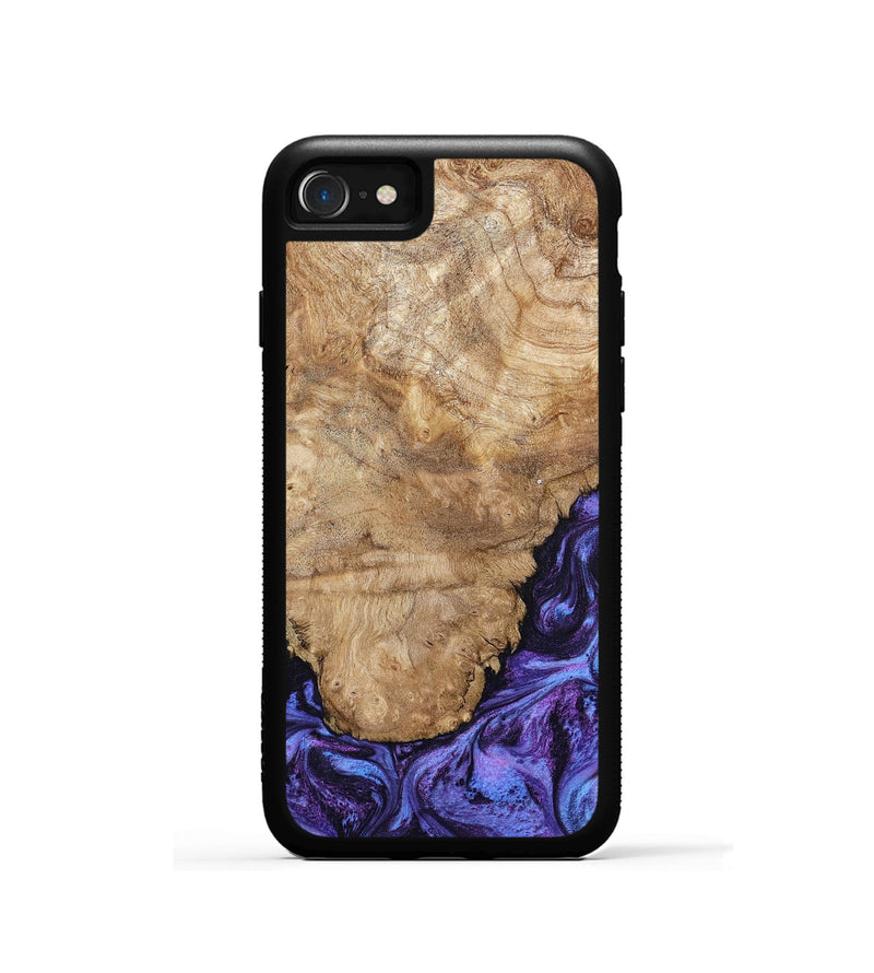 iPhone SE Wood Phone Case - Ottis (Purple, 795538)