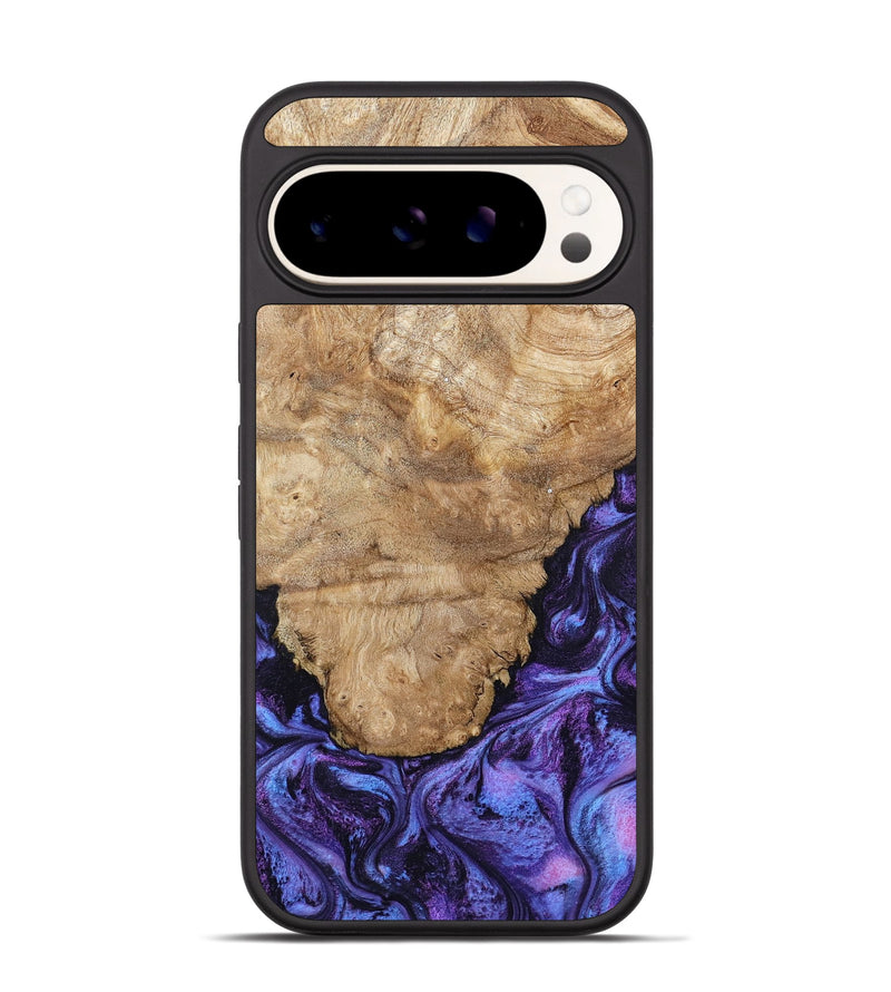 Pixel 9 Pro Wood Phone Case - Ottis (Purple, 795538)