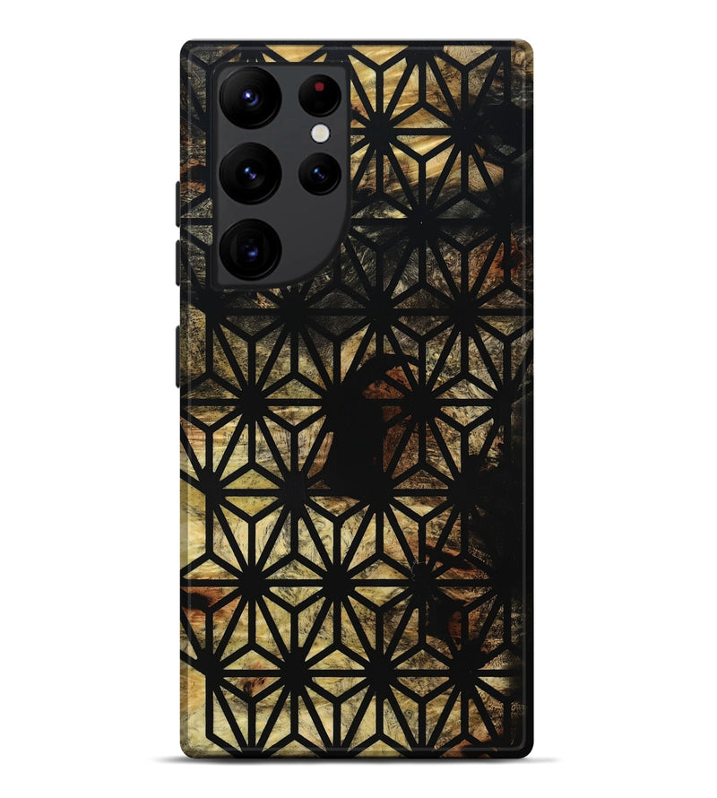 Galaxy S22 Ultra Wood Live Edge Phone Case - Kasey (Double Dyed, 795573)