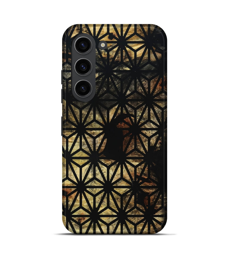 Galaxy S23 Wood Live Edge Phone Case - Kasey (Double Dyed, 795573)