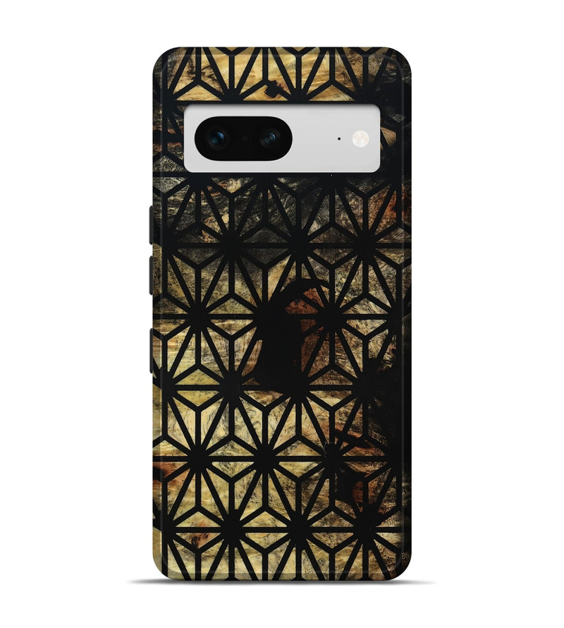 Pixel 7 Wood Live Edge Phone Case - Kasey (Double Dyed, 795573)