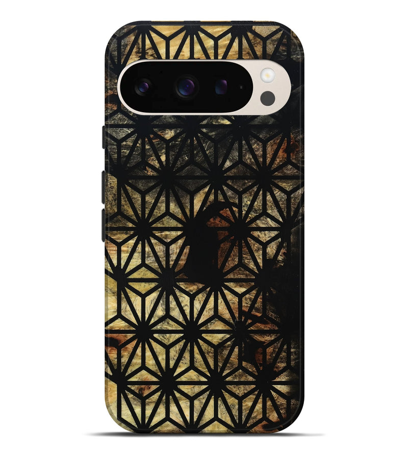 Pixel 9 Pro XL Wood Live Edge Phone Case - Kasey (Double Dyed, 795573)