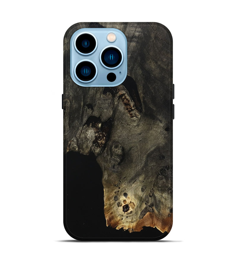 iPhone 14 Pro Wood Live Edge Phone Case - Early (Wood Burl, 795580)