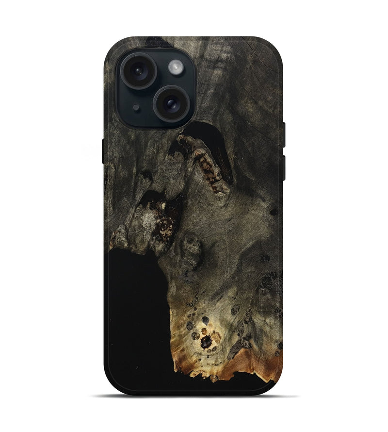 iPhone 15 Wood Live Edge Phone Case - Early (Wood Burl, 795580)