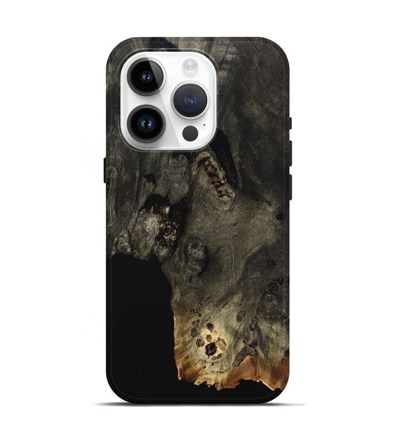 iPhone 15 Pro Wood Live Edge Phone Case - Early (Wood Burl, 795580)