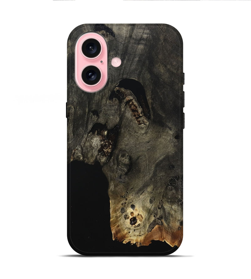 iPhone 16 Wood Live Edge Phone Case - Early (Wood Burl, 795580)