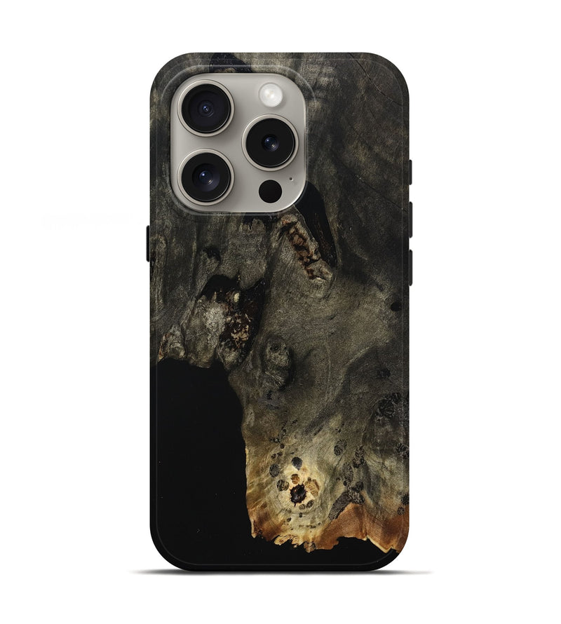 iPhone 16 Pro Wood Live Edge Phone Case - Early (Wood Burl, 795580)