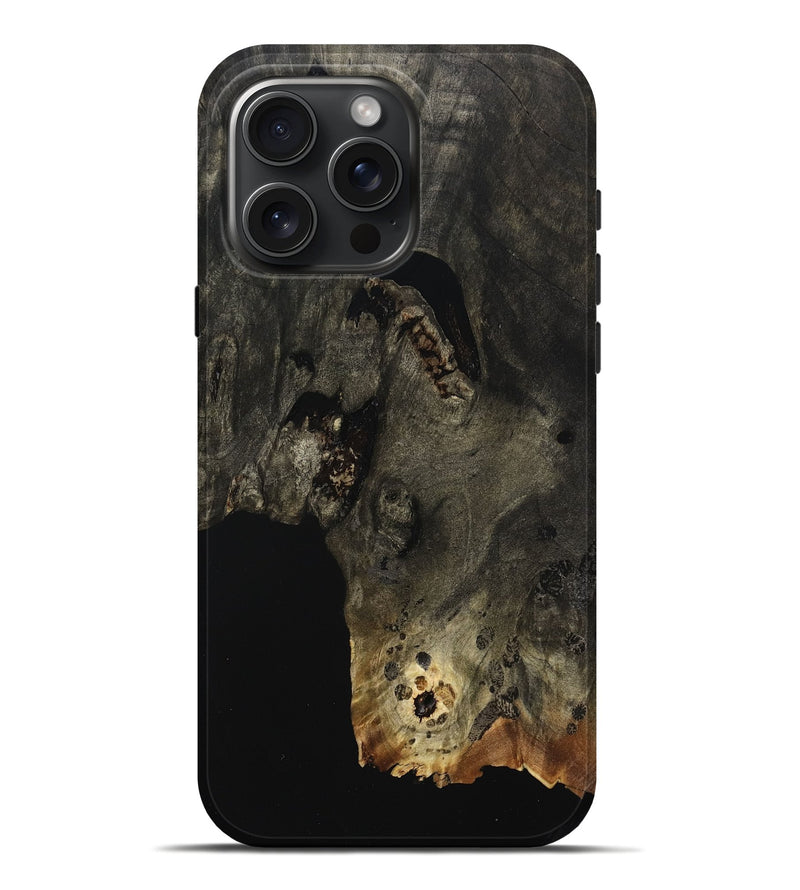 iPhone 16 Pro Max Wood Live Edge Phone Case - Early (Wood Burl, 795580)