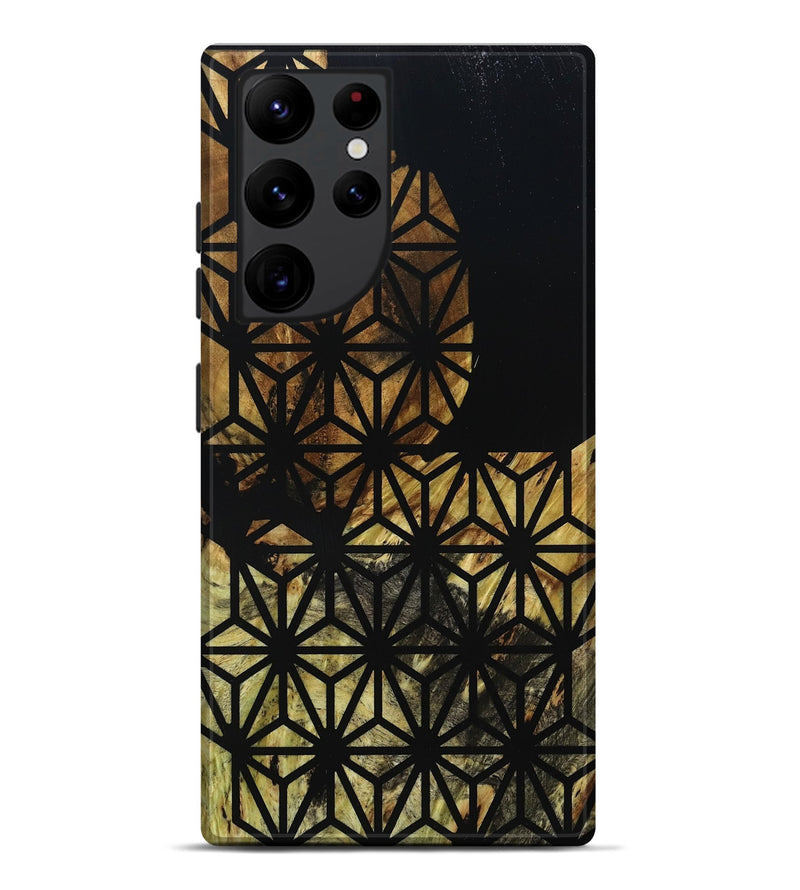 Galaxy S22 Ultra Wood Live Edge Phone Case - Marcy (Double Dyed, 795587)