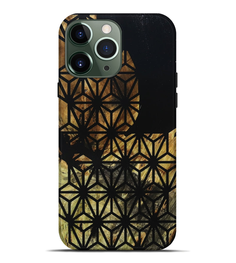 iPhone 13 Pro Max Wood Live Edge Phone Case - Marcy (Double Dyed, 795587)