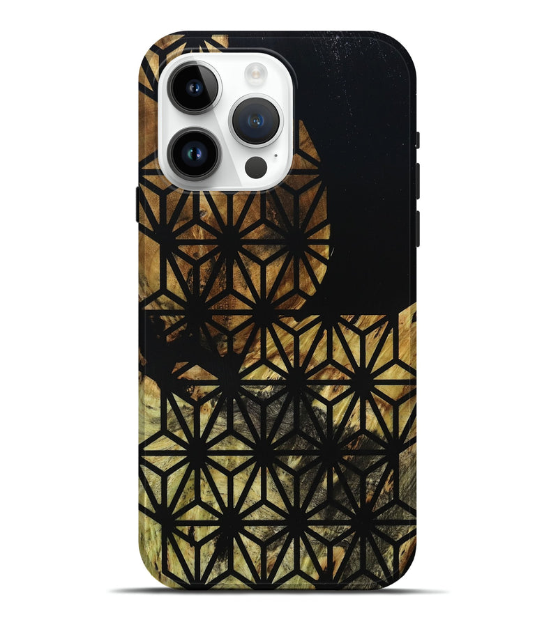 iPhone 15 Pro Max Wood Live Edge Phone Case - Marcy (Double Dyed, 795587)