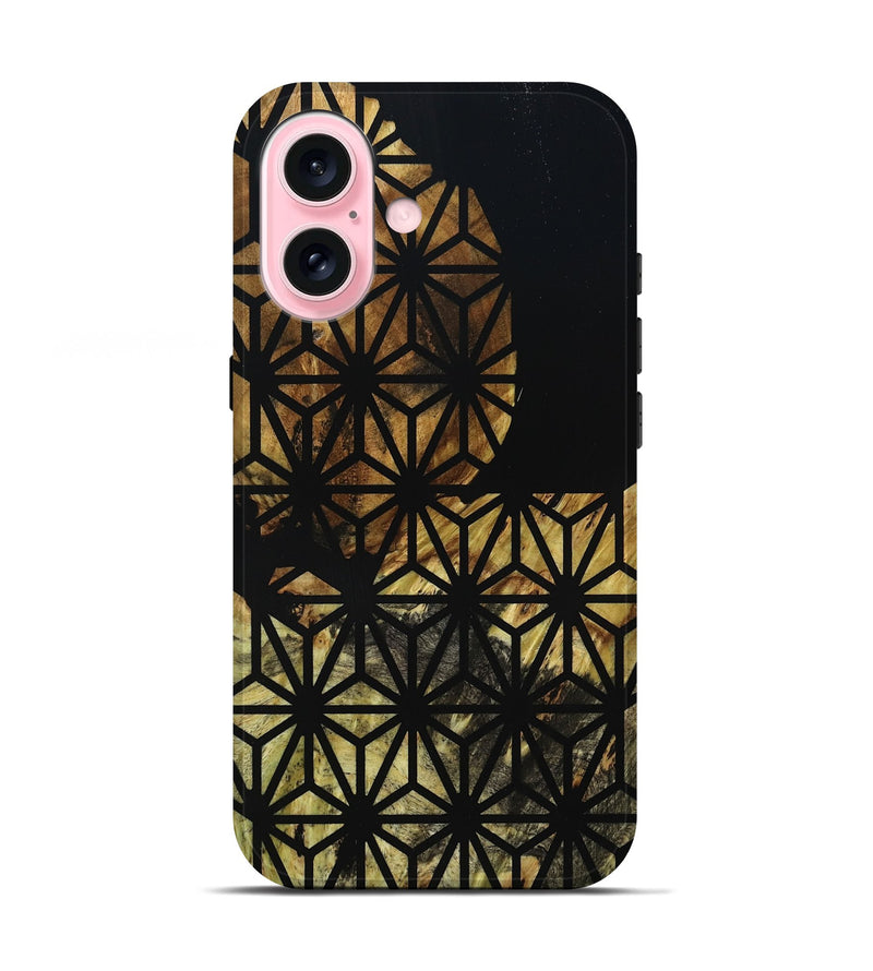 iPhone 17 Wood Live Edge Phone Case - Marcy (Double Dyed, 795587)