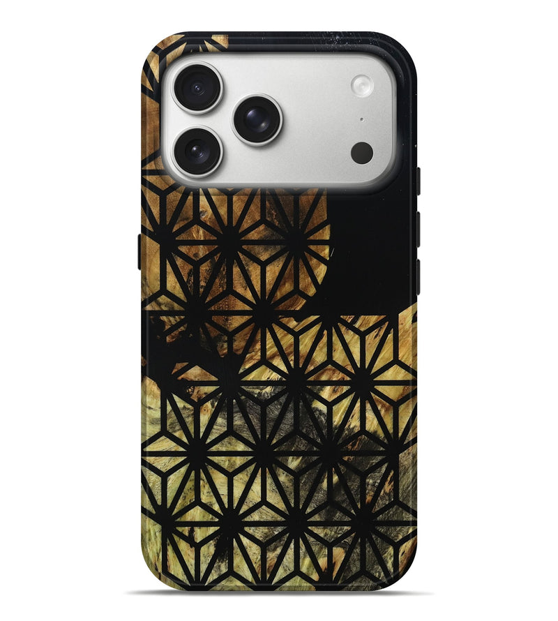 iPhone 17 Pro Max Wood Live Edge Phone Case - Marcy (Double Dyed, 795587)