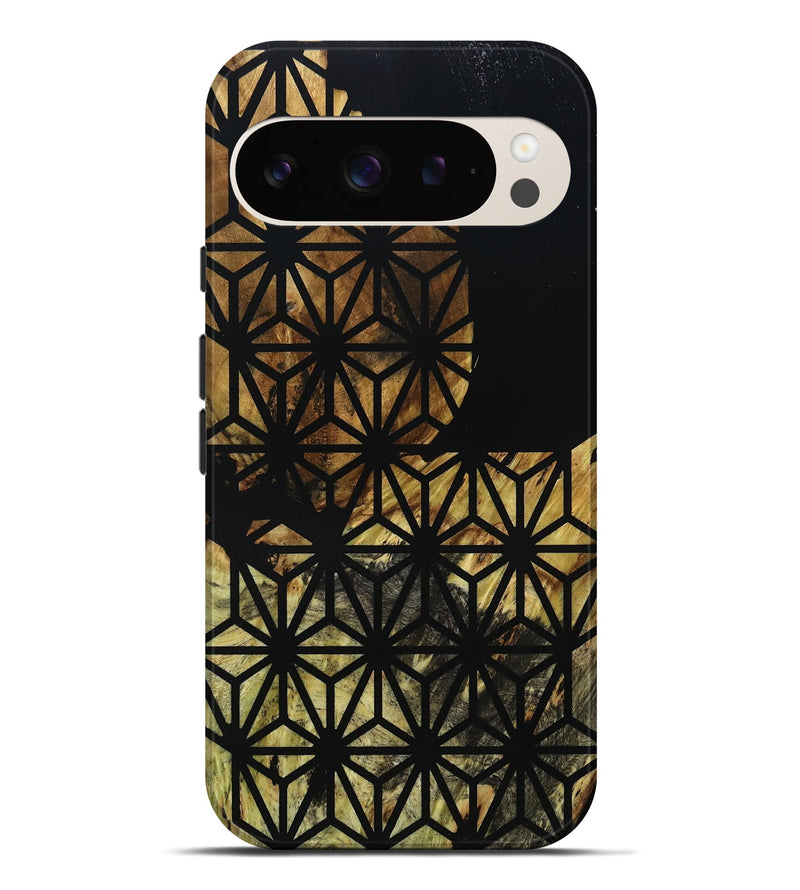 Pixel 9 Pro XL Wood Live Edge Phone Case - Marcy (Double Dyed, 795587)