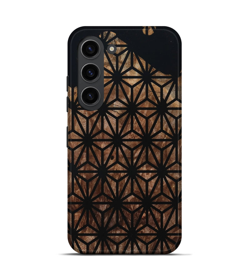 Galaxy S23 Wood Live Edge Phone Case - Kallie (Double Dyed, 795588)