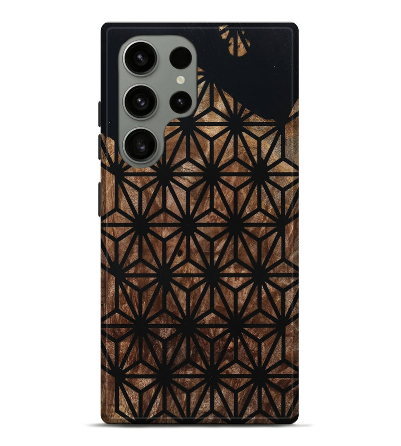Galaxy S23 Ultra Wood Live Edge Phone Case - Kallie (Double Dyed, 795588)