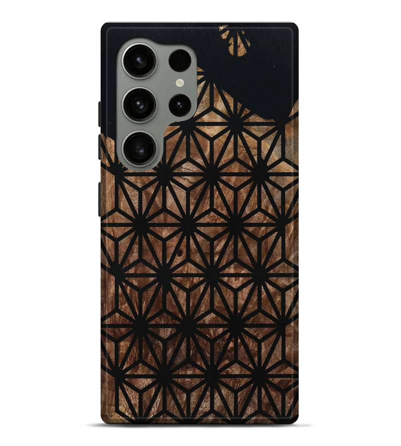 Galaxy S24 Ultra Wood Live Edge Phone Case - Kallie (Double Dyed, 795588)