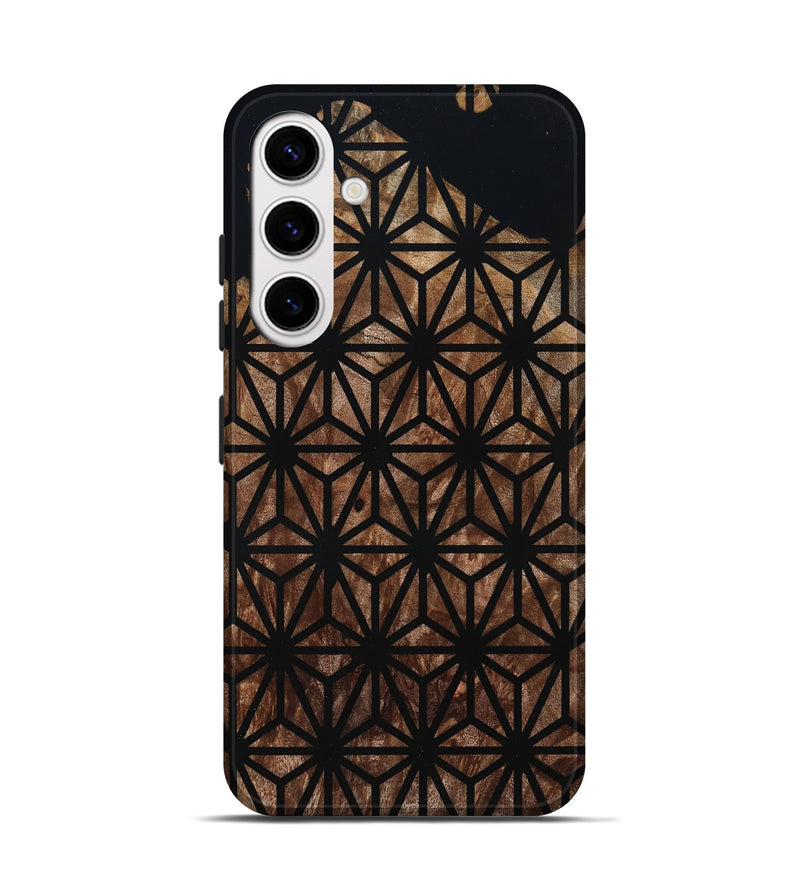 Galaxy S25 Wood Live Edge Phone Case - Kallie (Double Dyed, 795588)