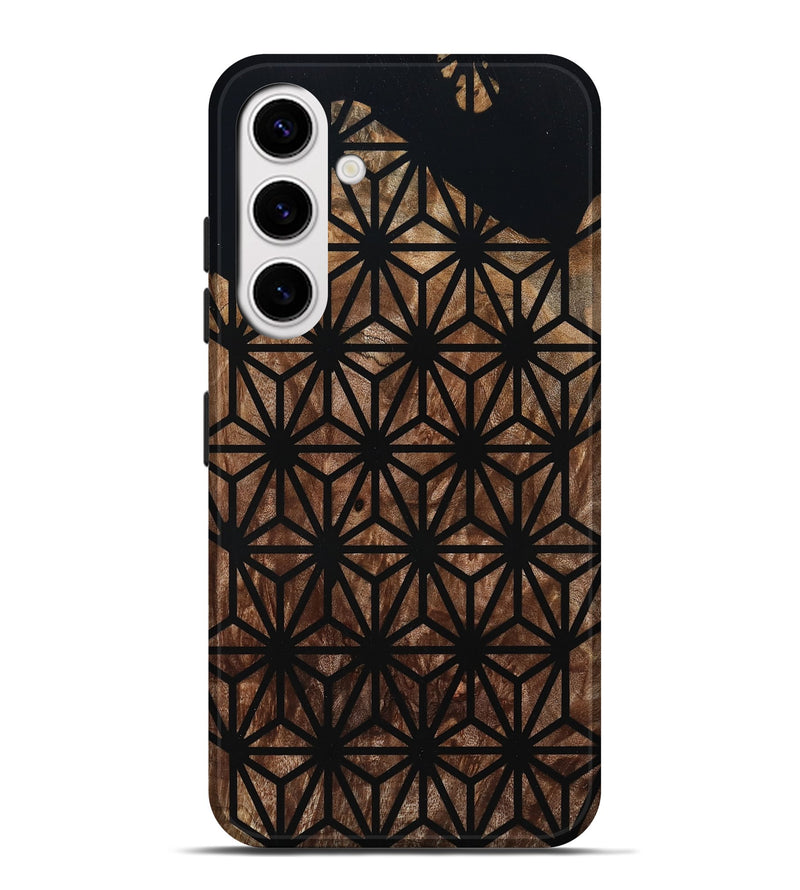 Galaxy S25 Plus Wood Live Edge Phone Case - Kallie (Double Dyed, 795588)