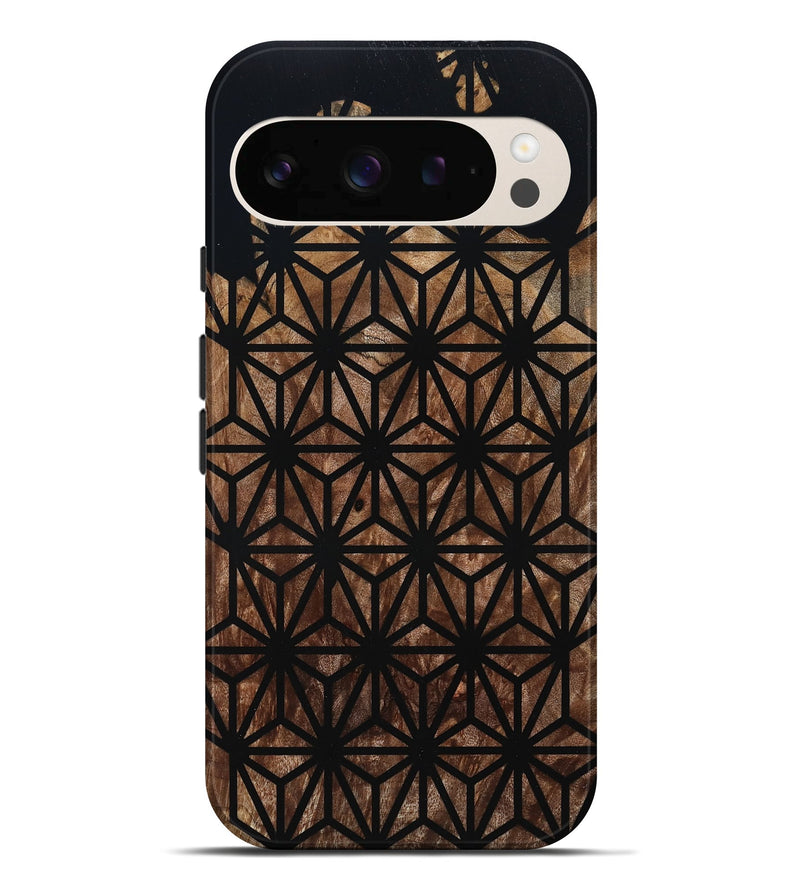 Pixel 10 Pro XL Wood Live Edge Phone Case - Kallie (Double Dyed, 795588)