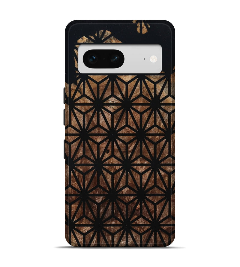 Pixel 7 Wood Live Edge Phone Case - Kallie (Double Dyed, 795588)