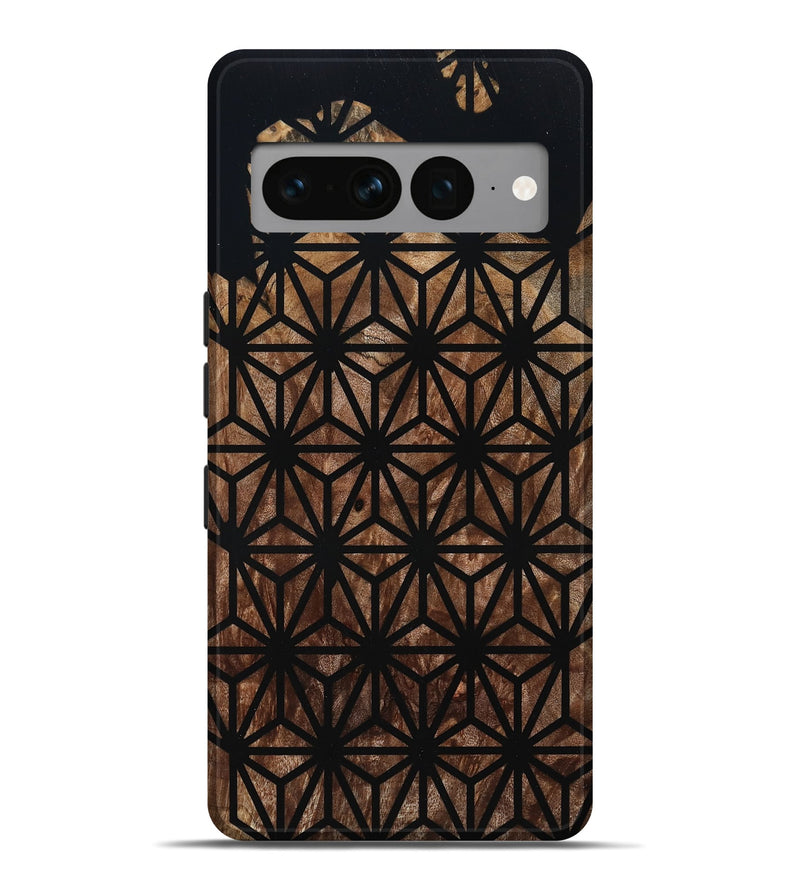 Pixel 7 Pro Wood Live Edge Phone Case - Kallie (Double Dyed, 795588)
