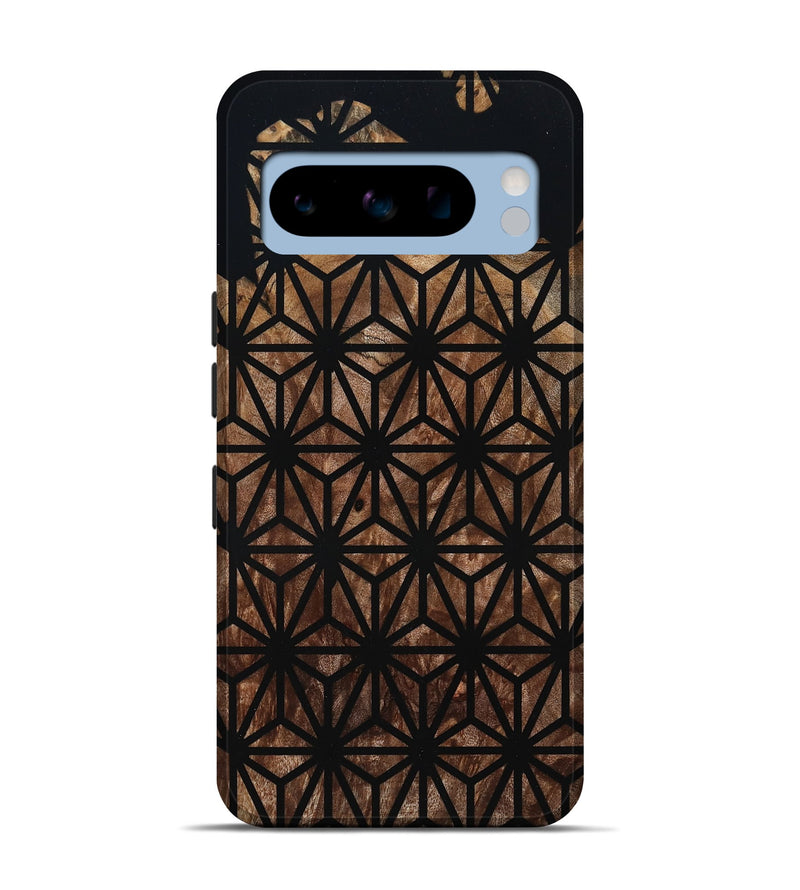 Pixel 8 Pro Wood Live Edge Phone Case - Kallie (Double Dyed, 795588)