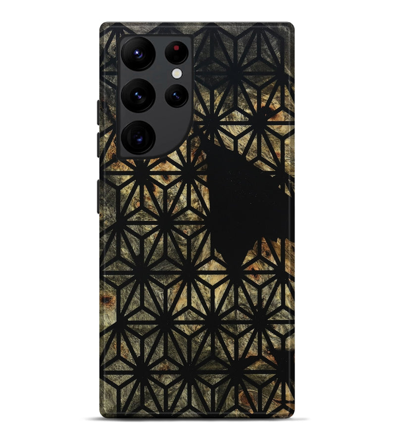 Galaxy S22 Ultra Wood Live Edge Phone Case - Estella (Double Dyed, 795591)