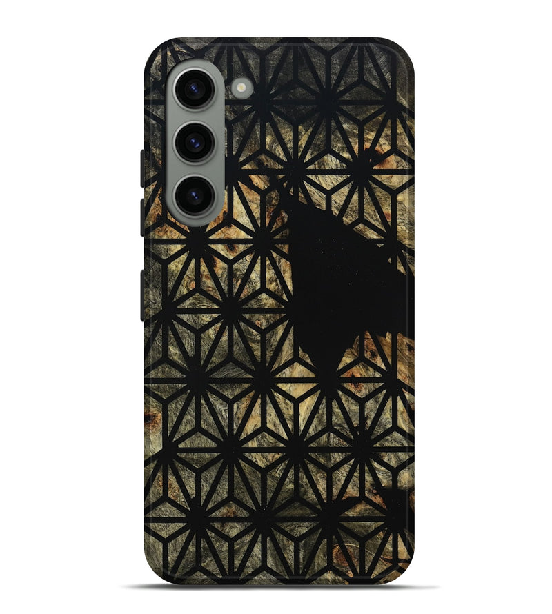 Galaxy S23 Plus Wood Live Edge Phone Case - Estella (Double Dyed, 795591)