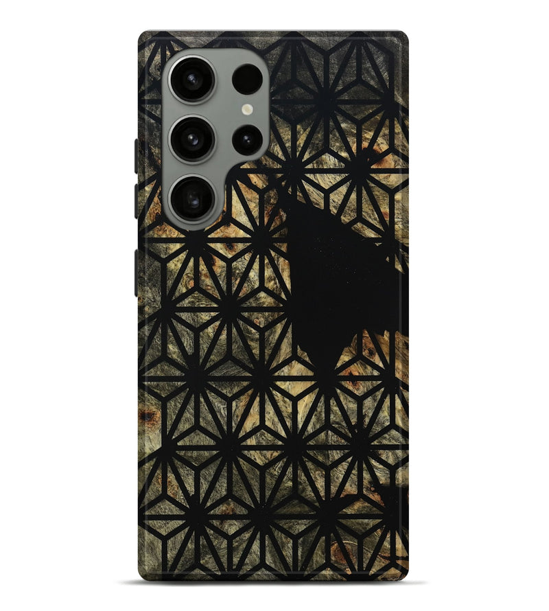 Galaxy S23 Ultra Wood Live Edge Phone Case - Estella (Double Dyed, 795591)