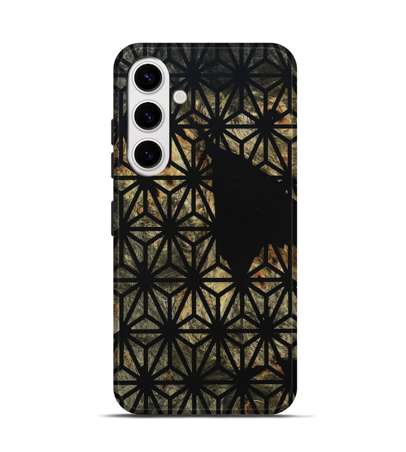 Galaxy S25 Wood Live Edge Phone Case - Estella (Double Dyed, 795591)