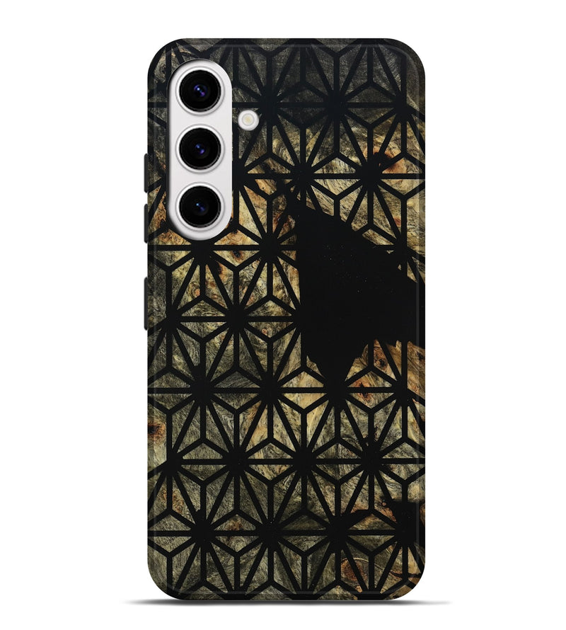 Galaxy S25 Plus Wood Live Edge Phone Case - Estella (Double Dyed, 795591)